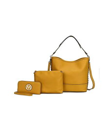 【送料無料】 MKFコレクション レディース ハンドバッグ バッグ Ultimate Hobo Bag with Pouch Wallet by Mia K. Mustard