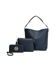 【送料無料】 MKFコレクション レディース ハンドバッグ バッグ Ultimate Hobo Bag with Pouch Wallet by Mia K. Navy blue
