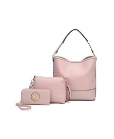 【送料無料】 MKFコレクション レディース ハンドバッグ バッグ Ultimate Hobo Bag with Pouch Wallet by Mia K. Pink