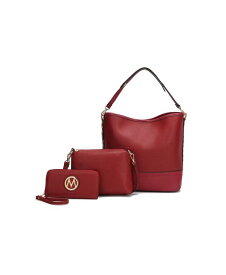 【送料無料】 MKFコレクション レディース ハンドバッグ バッグ Ultimate Hobo Bag with Pouch Wallet by Mia K. Red