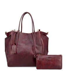 【送料無料】 オールドトレンド レディース トートバッグ バッグ Women's Genuine Leather Sprout Land Tote Bag Rusty Red