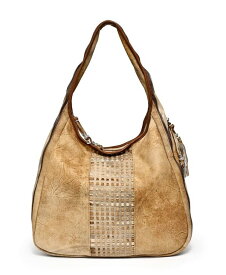 【送料無料】 オールドトレンド レディース ハンドバッグ バッグ Women's Genuine Leather Dorado Expandable Hobo Bag Tan