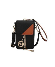 【送料無料】 MKFコレクション レディース ショルダーバッグ バッグ Hannah Cross body Wristlet by Mia k. Black1