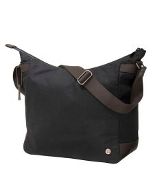 【送料無料】 マンハッタンポーテージ レディース ショルダーバッグ バッグ Riverside Waxed Shoulder Bag Black