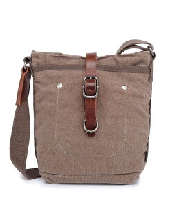 TSD�u�����h ���f�B�[�X �o�b�O �V�����_�[�o�b�O TSD BRAND Forest Canvas Crossbody Bag Khaki �J�[�L
