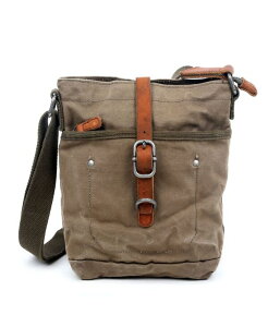 TSD�u�����h ���f�B�[�X �o�b�O �V�����_�[�o�b�O TSD BRAND Forest Canvas Crossbody Bag Olive �I���[�u