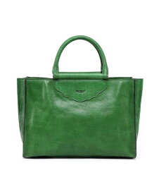 【送料無料】 オールドトレンド レディース トートバッグ バッグ Women's Genuine Leather Rose Cove Tote Bag Green