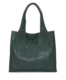 【送料無料】 ラッキーブランド レディース トートバッグ バッグ Women's Mina Leather Tote Handbag Bistro Green