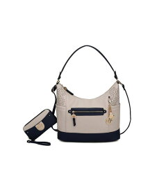 【送料無料】 MKFコレクション レディース ショルダーバッグ バッグ Charlotte Shoulder Bag With Matching Wallet by Mia K Beige
