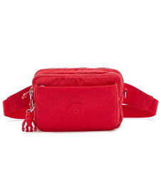 【送料無料】 キプリング レディース ボディバッグ・ウエストポーチ バッグ Abanu Mini Convertible Sling Bag Red Rouge