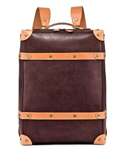 �I�[���h�g�����h ���f�B�[�X �o�b�O �o�b�N�p�b�N�E�����b�N�T�b�N ���U�[ OLD TREND Women's Genuine Leather Speedwell Trunk Backpack Brown �u���E��