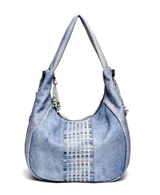 【送料無料】 オールドトレンド レディース ハンドバッグ バッグ Women's Genuine Leather Dorado Convertible Hobo Bag Blue