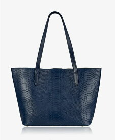 【送料無料】 ギギニューヨーク レディース トートバッグ バッグ Teddie Leather Tote Navy