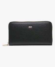 【送料無料】 ダナ キャラン ニューヨーク レディース 財布 アクセサリー Perri Zip Around Wallet Blk/gold