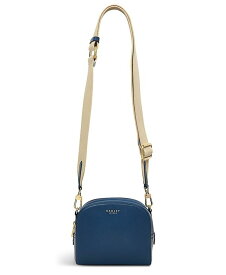 【送料無料】 ラドリー ロンドン レディース ショルダーバッグ バッグ Arden Crescent Small Leather Zip Around Crossbody Deepsea