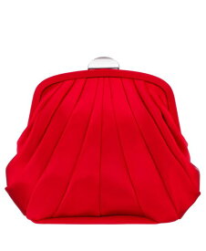 【送料無料】 ニナ レディース ハンドバッグ バッグ Women's Quilted Art Deco Frame Bag Red Rouge