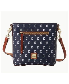 【送料無料】 ドーネイアンドバーク レディース ハンドバッグ バッグ Women's Cleveland Guardians Signature Small Zip Crossbody Purse Navy