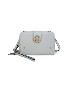 【送料無料】 MKFコレクション レディース ショルダーバッグ バッグ Sage Cell-phone Wallet Cross body Bag with Optional Wristlet by Mia K Light blue