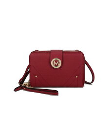 【送料無料】 MKFコレクション レディース ショルダーバッグ バッグ Sage Cell-phone Wallet Cross body Bag with Optional Wristlet by Mia K Red