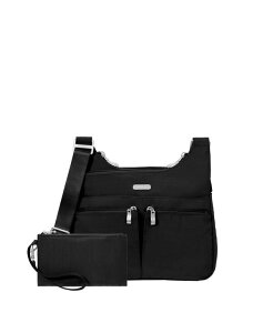 �o�b�K���[�j ���f�B�[�X �o�b�O �V�����_�[�o�b�O Baggallini Cross Over Crossbody with RFID Black �u���b�N