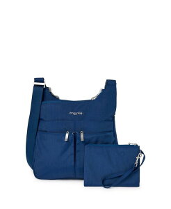 �o�b�K���[�j ���f�B�[�X �o�b�O �V�����_�[�o�b�O Baggallini Cross Over Crossbody with RFID Indigo �C���f�B�S