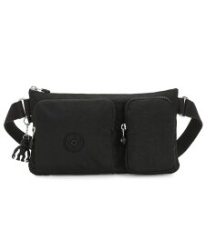 【送料無料】 キプリング レディース ボディバッグ・ウエストポーチ バッグ Presto Up Waistpack Black Noir/Silver