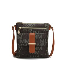 【送料無料】 MKFコレクション レディース ショルダーバッグ バッグ Jeni Multi Compartment Crossbody Bag by Mia K Brown