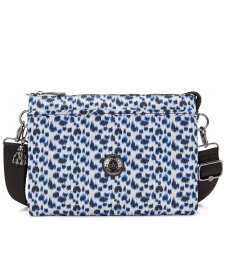 【送料無料】 キプリング レディース ショルダーバッグ バッグ Riri L Crossbody Curious Leopard