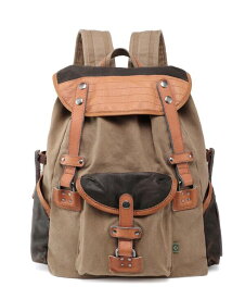 【送料無料】 TSDブランド レディース バックパック・リュックサック バッグ Tapa Canvas Backpack Brown