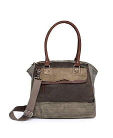 【送料無料】 TSDブランド レディース ハンドバッグ バッグ Tapa Canvas Satchel Bag Gray