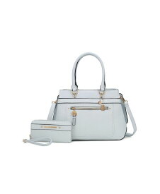 【送料無料】 MKFコレクション レディース トートバッグ バッグ Gardenia Women's Tote Bag with Wallet by Mia K Light blue