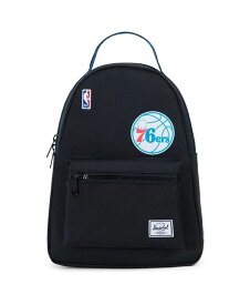 【送料無料】 ハーシェル レディース バックパック・リュックサック バッグ Supply Co. Black Philadelphia 76ers Nova Small Backpack Black