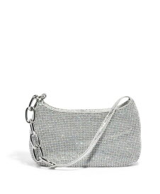 【送料無料】 ハウス オブ ウォント レディース ショルダーバッグ バッグ H.O.W Newbie Baguette Shoulder Bag Diamante