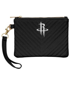 【送料無料】 フォコ レディース クラッチバッグ バッグ Women's Houston Rockets Penny Leather Wristlet Black