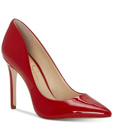 【送料無料】 ジェシカシンプソン レディース パンプス シューズ Women's Cassani Pointed-Toe Pumps Red Muse Patent