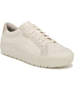 hN^[EV[ fB[X V[Y Xj[J[ vbgtH[ Dr. Scholl's Women's Time Off Platform Sneakers Off White/Gold Faux Leather ItzCg