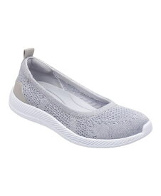 【送料無料】 イージースピリット レディース スリッポン・ローファー シューズ Women's Glitz Casual Slip-On Walking Shoes Silver-Tone