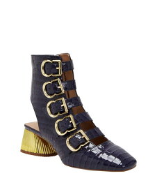 【送料無料】 ケイティ ペリー レディース ブーツ・レインブーツ シューズ Women's The Clarra Buckle Booties Navy