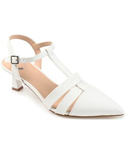 yz Wl RNV fB[X pvX V[Y Women's Jazlynn T Strap Heels White