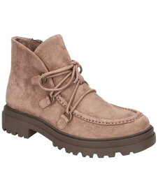 【送料無料】 ベラヴィータ レディース ブーツ・レインブーツ シューズ Women's Xandy Lace-Up Side Zip Ankle Booties Taupe Suede