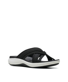 【送料無料】 クラークス レディース サンダル シューズ Women's Cloudsteppers Mira Isle Sandals Black