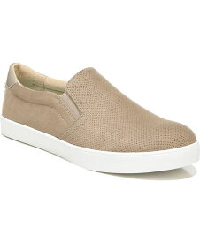 【送料無料】 ドクター・ショール レディース スニーカー シューズ Women's Madison Slip-On Sneakers Wood Brown Fabric