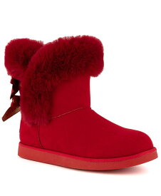 【送料無料】 ジューシークチュール レディース ブーツ・レインブーツ シューズ Women's King 2 Cold Weather Pull-On Boots Red