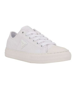 QX fB[X V[Y Xj[J[ GUESS Women's Pranze Casual Sneakers White zCg