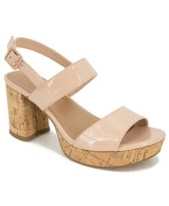 �P�l�X�R�[�� ���f�B�[�X �V���[�Y �T���_�� �v���b�g�t�H�[�� Kenneth Cole Reaction Women's Reebeka Platform Sandals Latte Patent