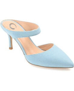 �W�����l �R���N�V���� ���f�B�[�X �V���[�Y �p���v�X �q�[�� Journee Collection Women's Maevali Pointed Toe Heels Blue �u���[