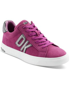 �_�i �L������ �j���[���[�N ���f�B�[�X �V���[�Y �X�j�[�J�[ ���[�X DKNY Women's Abeni Lace Up Low Top Sneakers Berry