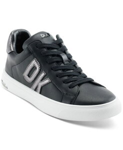 �_�i �L������ �j���[���[�N ���f�B�[�X �V���[�Y �X�j�[�J�[ ���[�X DKNY Women's Abeni Lace Up Low Top Sneakers Black/ Dark Gunmetal �u���b�N