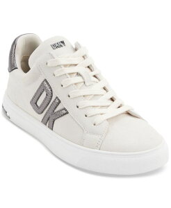 �_�i �L������ �j���[���[�N ���f�B�[�X �V���[�Y �X�j�[�J�[ ���[�X DKNY Women's Abeni Lace Up Low Top Sneakers Pebble