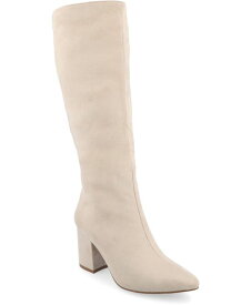 【送料無料】 ジュルネ コレクション レディース ブーツ・レインブーツ シューズ Women's Ameylia Pointed Toe Boots Bone